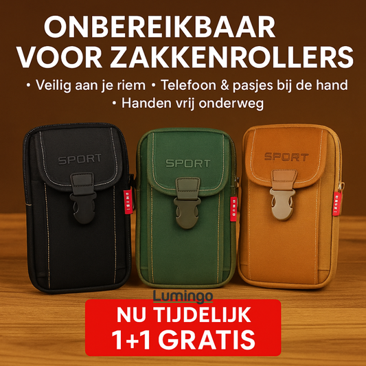 Safebag | Houd je spullen veilig | 1+1 gratis