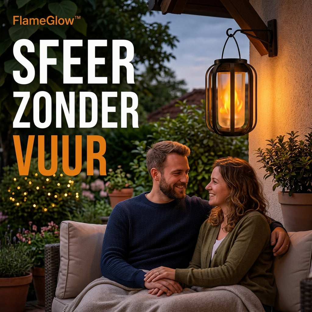 FlameGlow | Altijd licht, zelfs zonder stopcontact of zon
