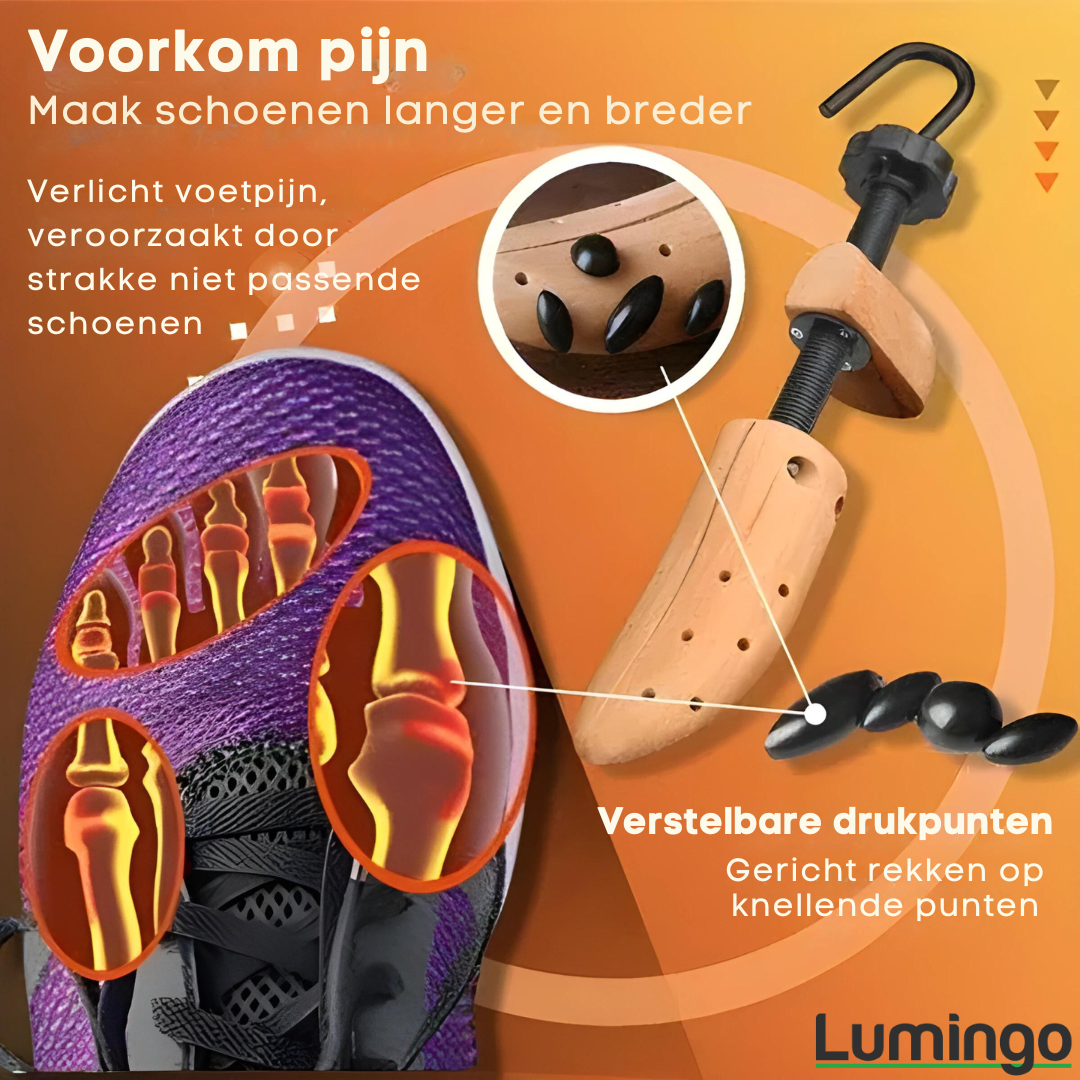 ShoeStretcher Pro Maak elke schoen passend Lumingo