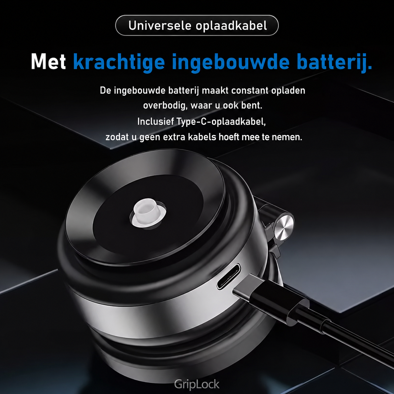 GripLock™ | De enige verplaatsbare telefoonhouder die écht stevig blijft zitten!