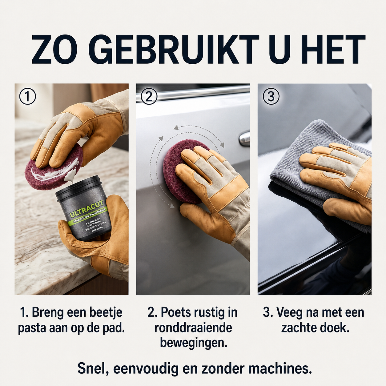 GlossRestore™ | Verwijdert krassen en doffe plekken direct | 1+1 gratis