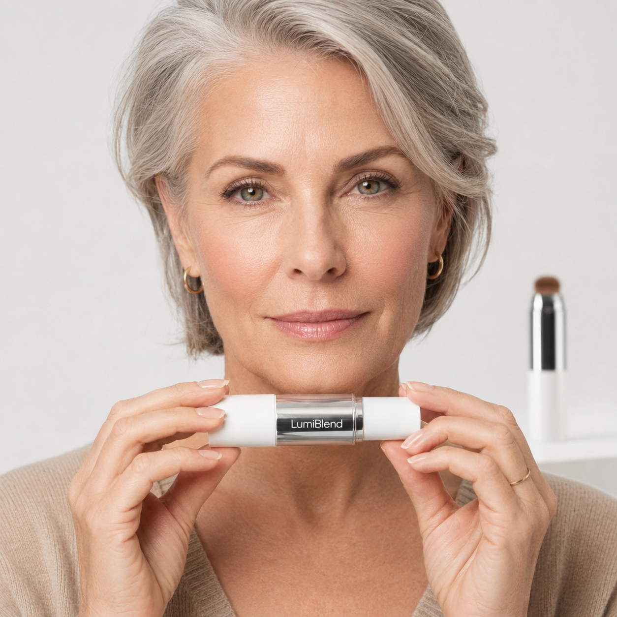 LumiBlend™ Anti-Aging Foundation Stick | Vervaagt Pigmentvlekken en Fijne Lijntjes | 1+2 GRATIS