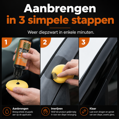 BlackRestore™ | Maakt Verbleekte Onderdelen Weer Zwart & Nieuw | 1+1 gratis