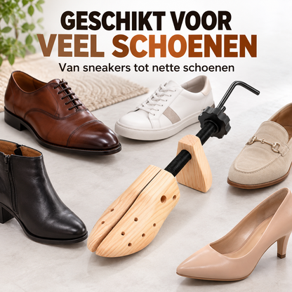 ShoeStretcher Pro | Maak strakke schoenen direct comfortabel zonder ze te beschadigen