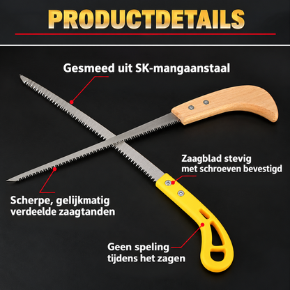 PocketSaw™ | Zaag dikke takken snel door zonder moeite