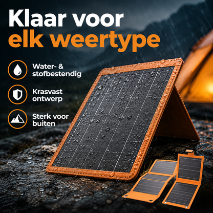 PowerFold™ – Altijd en overal gratis stroom op zak