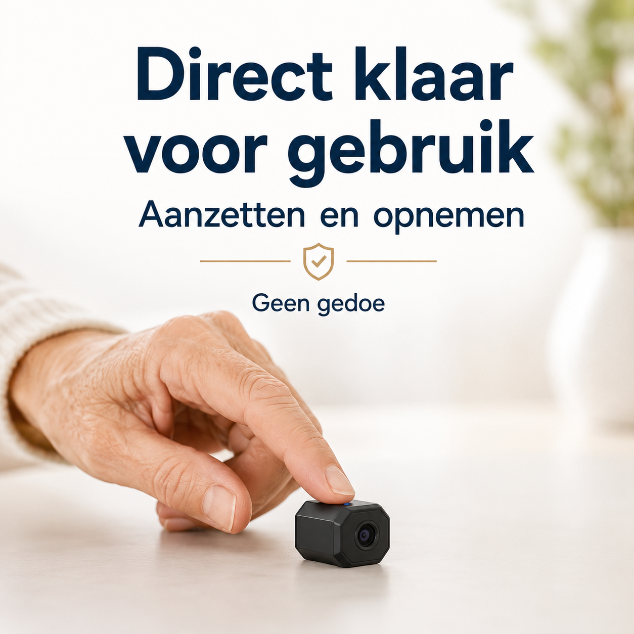 MiniCam™ – Houdt Dag En Nacht Uw Woning En Spullen In De Gaten