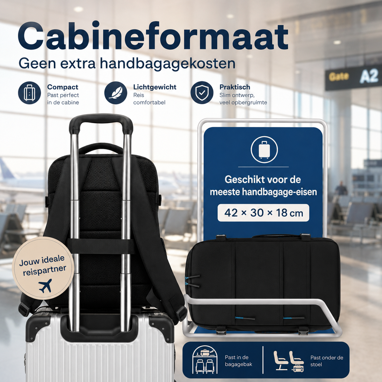 VacuPack™ Pro | Bespaar Op Ruimbagage – Compact Reizen Zonder Inpakstress
