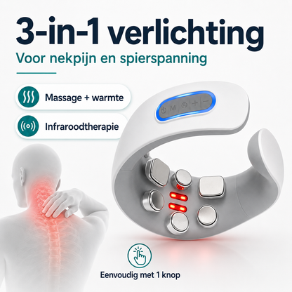 HeatPulse™ – Verlicht Stijve Nek & Schouders in 15 Min