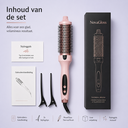 NovaGloss™ | Moeiteloos volumineus en glanzend haar voor elk haartype