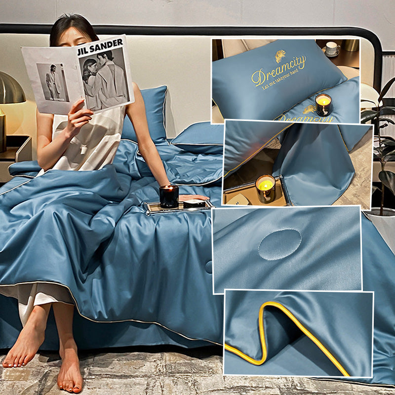 ChillSilk™ wasbare koeldeken + kussenslopen | Geniet Van Een Heerlijk Frisse Nachtrust