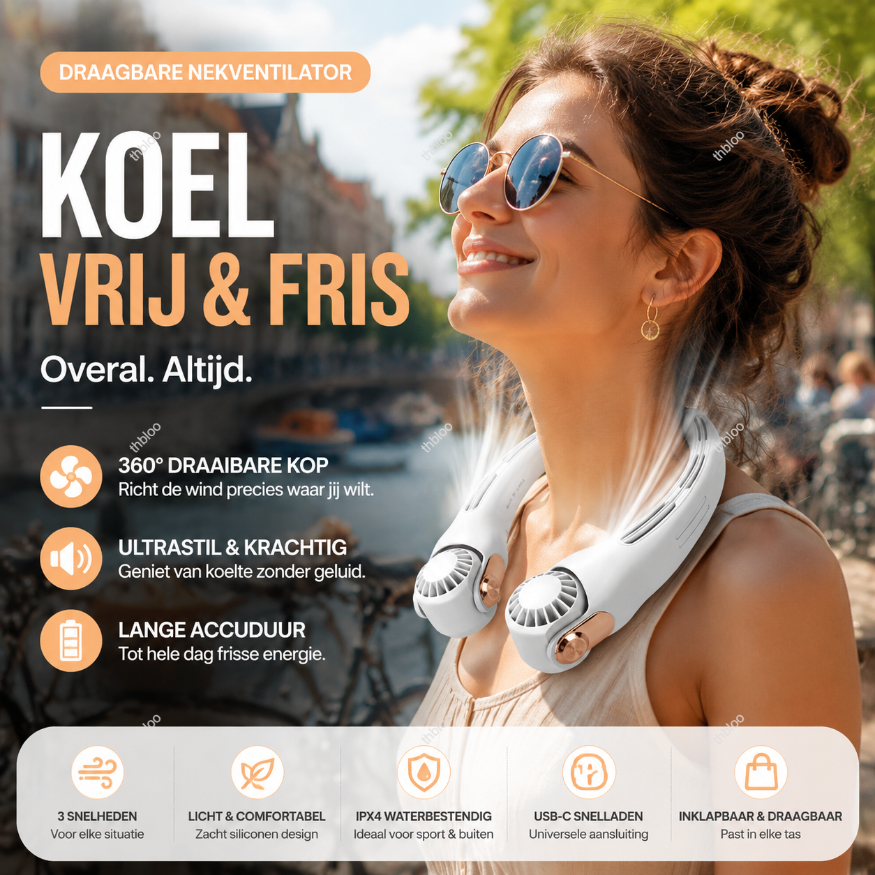 AirBreeze™ | Ontsnap Direct Aan De Verstikkende Zomerhitte