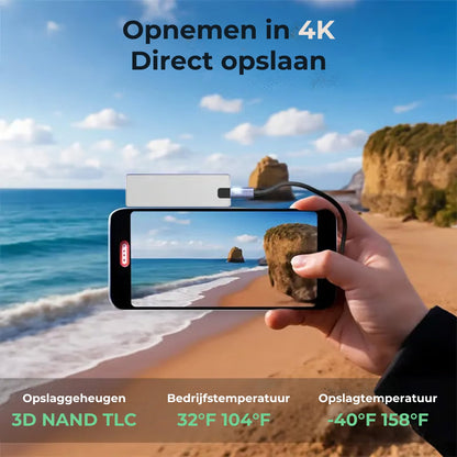 PhoneDisk™ | Nooit meer foto's en video's kwijt