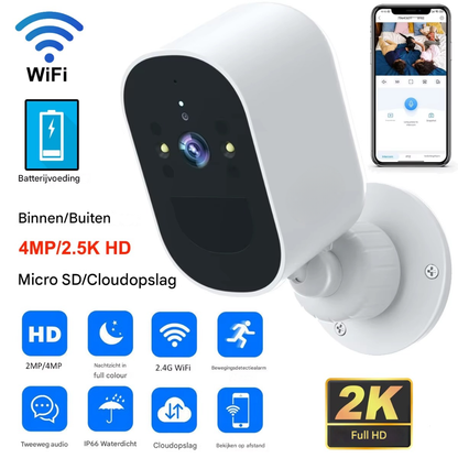 FlexCam™ Pro | Beveiliging zonder stroom- of abonnementskosten!