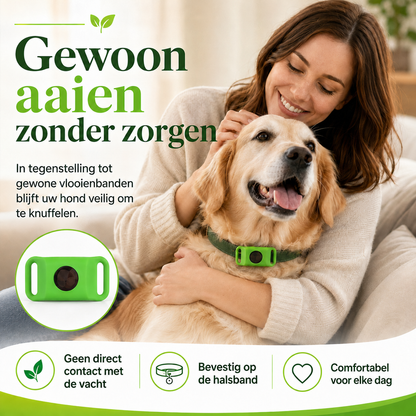 TickOff™ | 12 maanden natuurlijke bescherming tegen vlooien en teken | 1+1 GRATIS