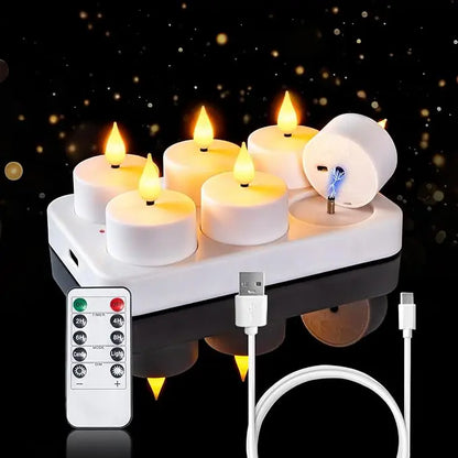 Oplaadbare LED Kaarsen