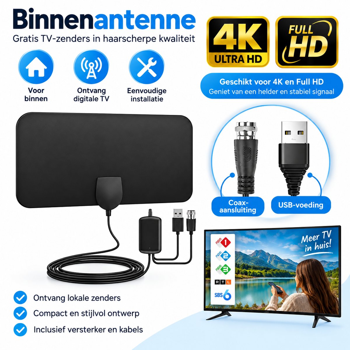TVDirect™ | Kijk gratis tv zonder maandelijkse abonnementskosten | 1+1 gratis