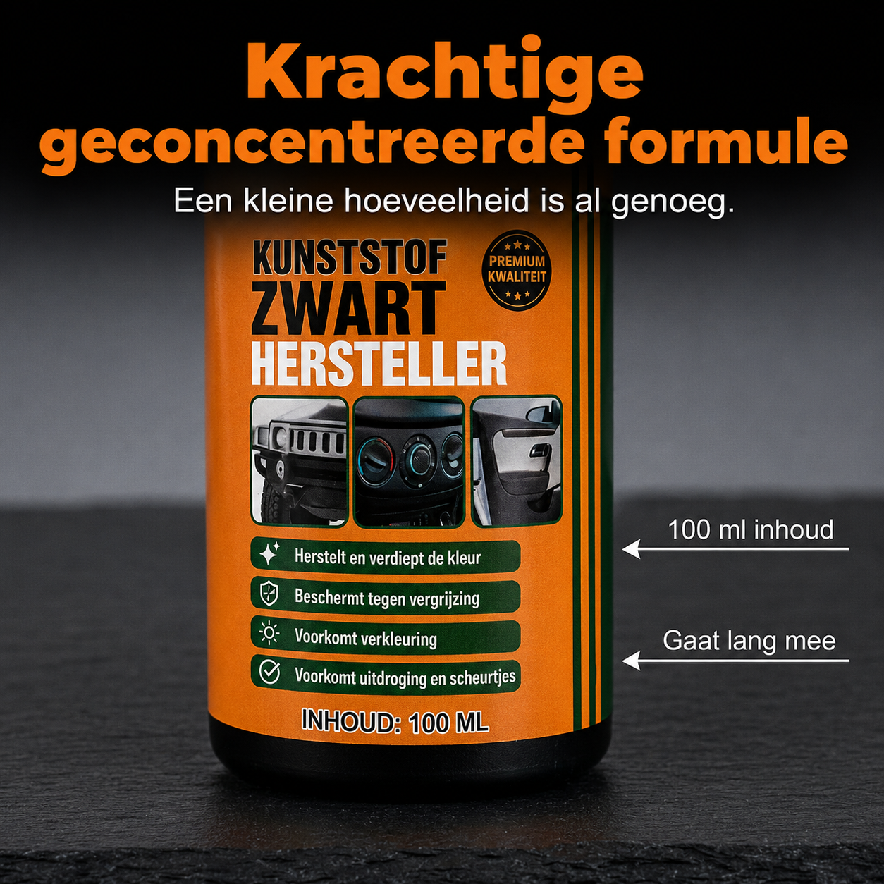 BlackRestore™ | Maakt Verbleekte Onderdelen Weer Zwart & Nieuw | 1+1 gratis
