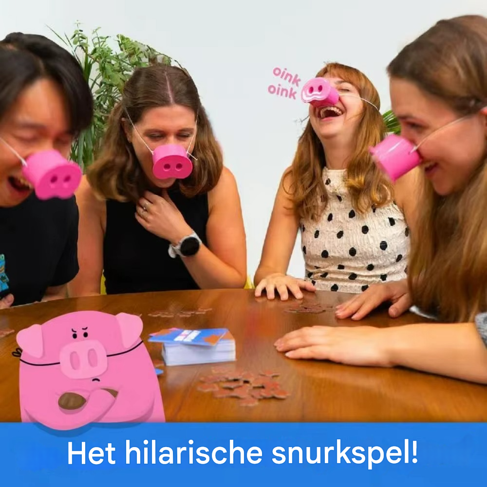 FunnySnort™ | De leukste partygame voor gegarandeerd lachen!