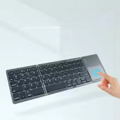 FoldPad™ | Typ comfortabel op uw telefoon, laptop of tablet, waar u ook bent