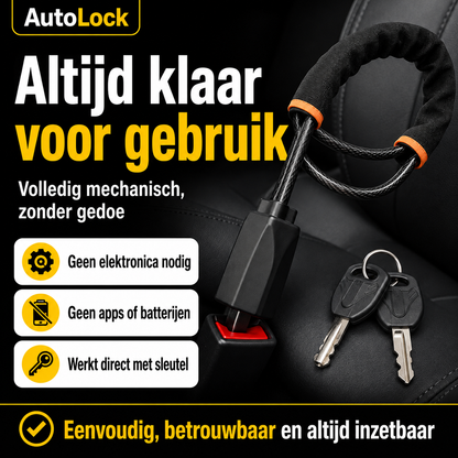 AutoLock™ - Niet-kapot-te-krijgen stuurslot voor elke auto!