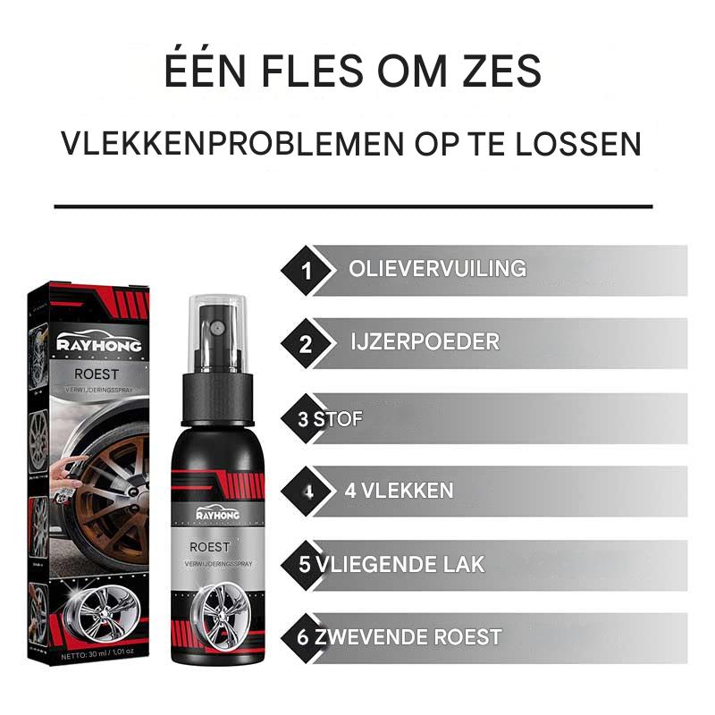 RoestStop™ | Verwijdert roest in seconden, zonder schade | 1+1 gratis