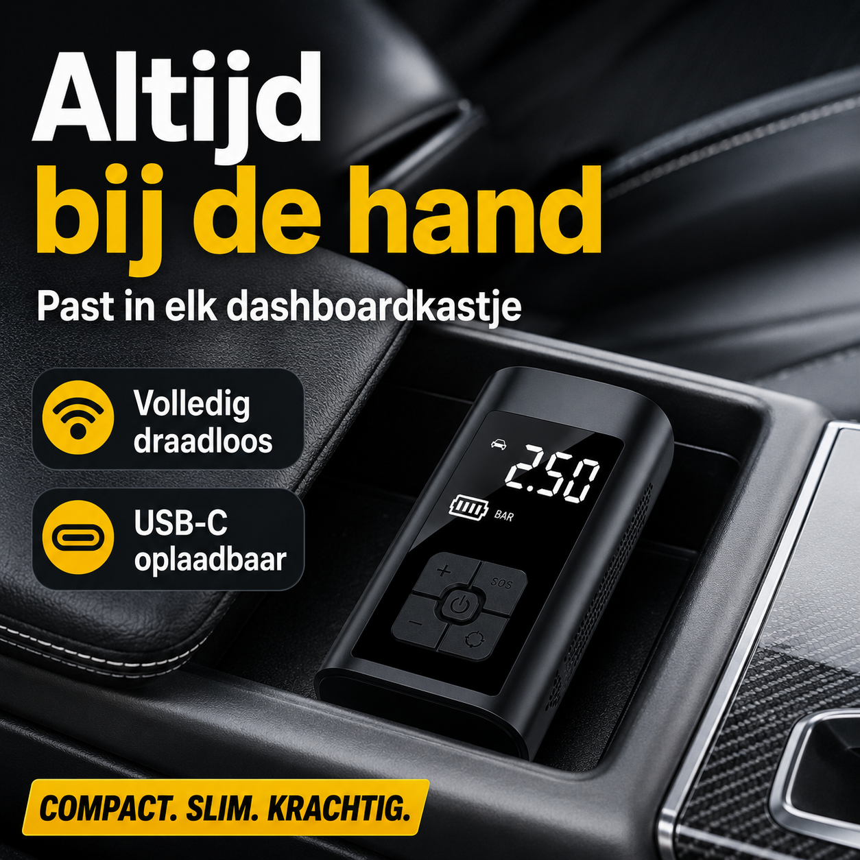 AirPump™ | Bespaar direct op brandstof en luchtkosten