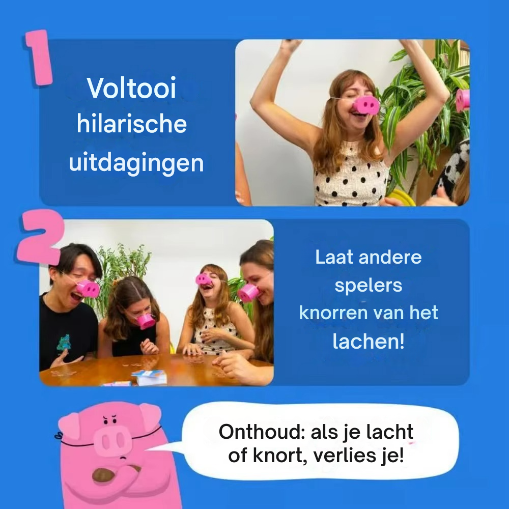 FunnySnort™ | De leukste partygame voor gegarandeerd lachen!