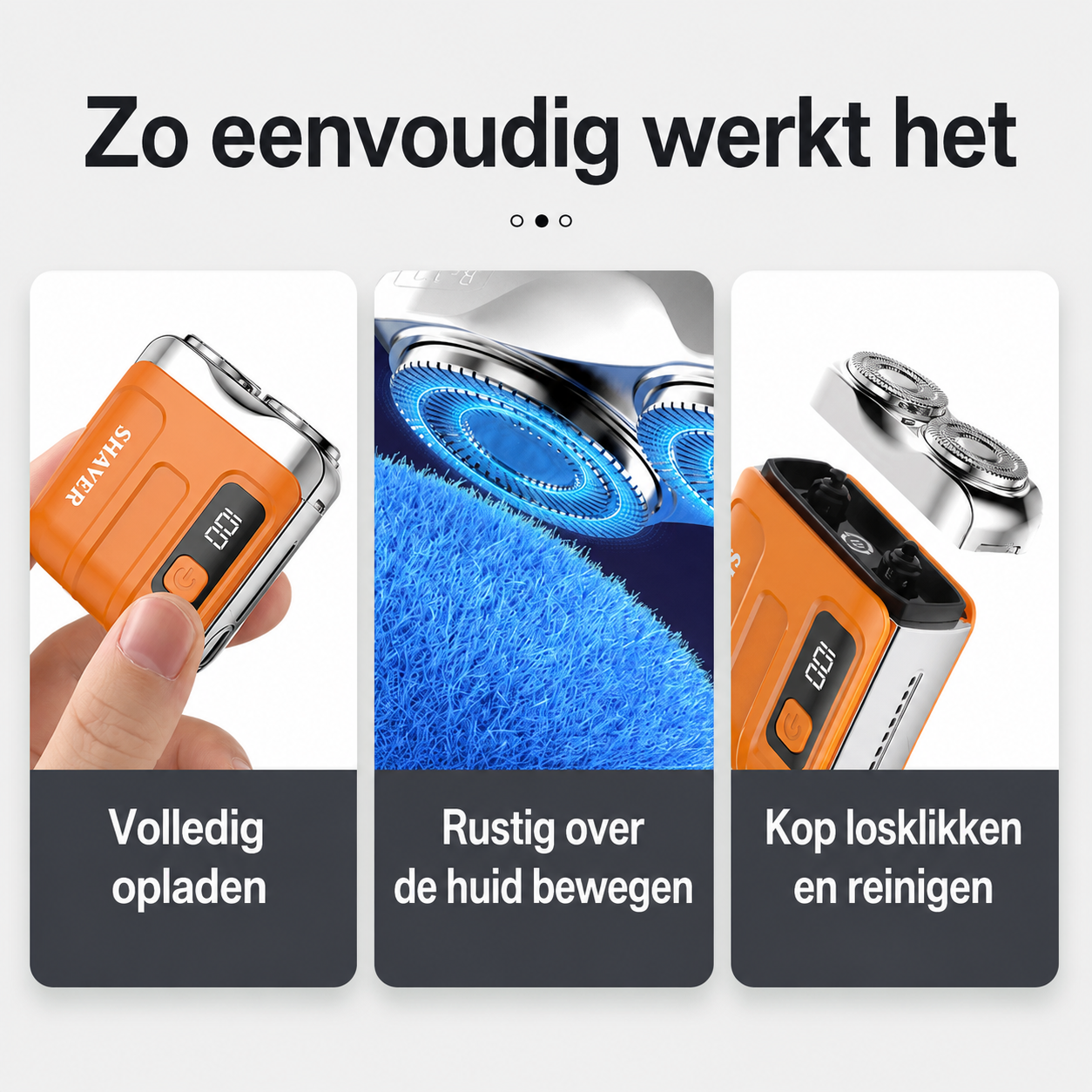 SmartShave™ Mini | Scheer je overal snel en glad zonder huidirritatie