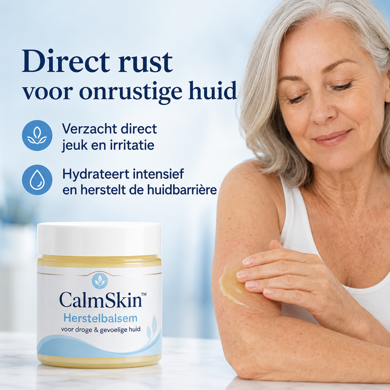CalmSkin™ | Intensieve herstelbalsem bij droogheid, roodheid en schilfers