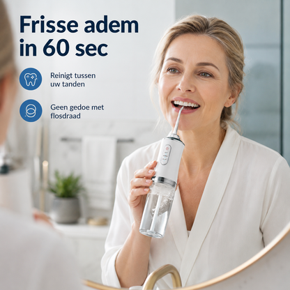 AquaDent™ | Frisse adem en schoon gebit in slechts 60 seconden