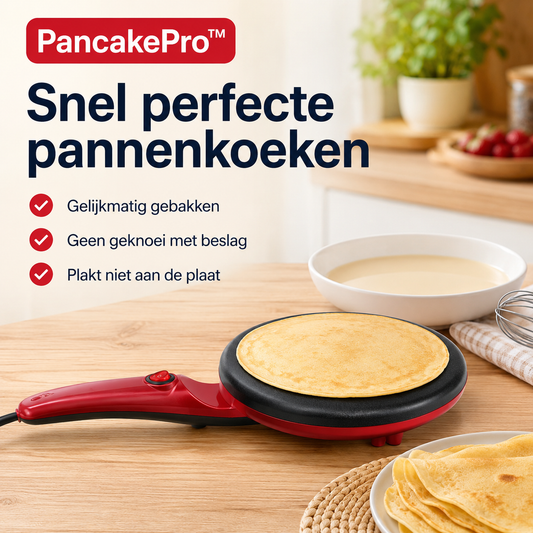 PancakePro™ | Binnen seconden perfecte pannenkoeken zonder geknoei