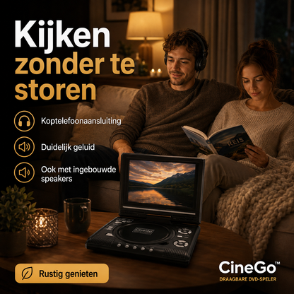 CineGo™ – Geen internet of stroom nodig: altijd en overal films kijken