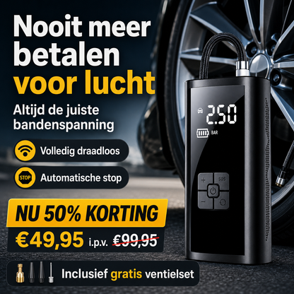 AirPump™ | Bespaar direct op brandstof en luchtkosten