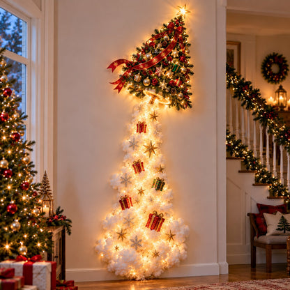 GlowStory™ | Verander een kale muur in een compleet kersttafereel