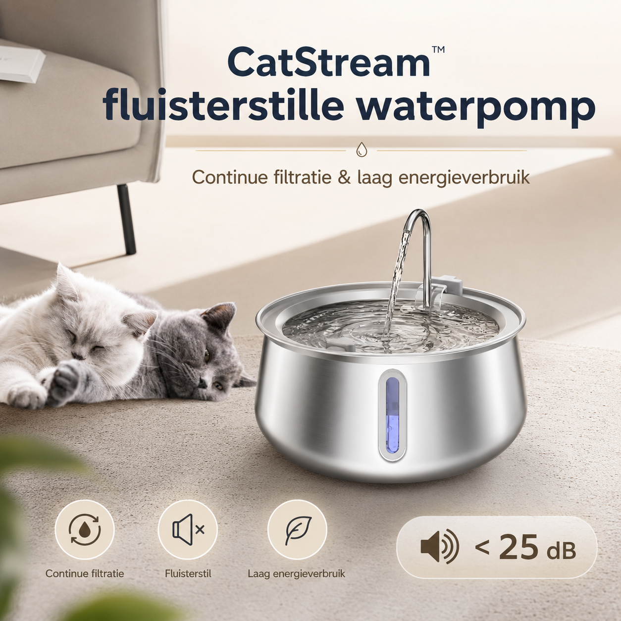 CatStream™ | De Ultieme Levensverzekering Voor De Nieren Van Uw Kat