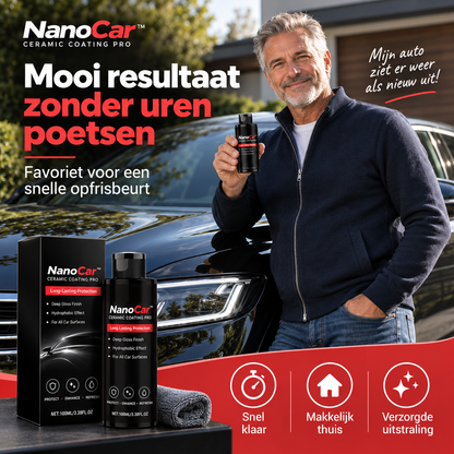 NanoCar™ | Laat uw auto weer glanzen zonder urenlang poetsen | 1+1 gratis