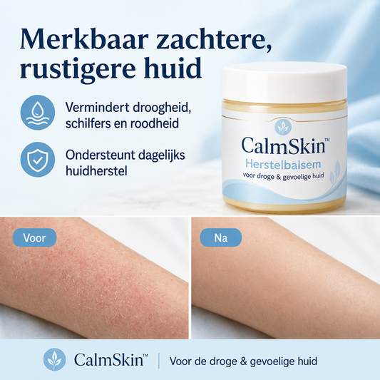 CalmSkin™ | Intensieve herstelbalsem bij droogheid, roodheid en schilfers | 1+1 gratis