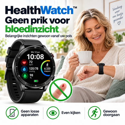 HealthWatch™ | Houd belangrijke bloedwaarden automatisch in de gaten