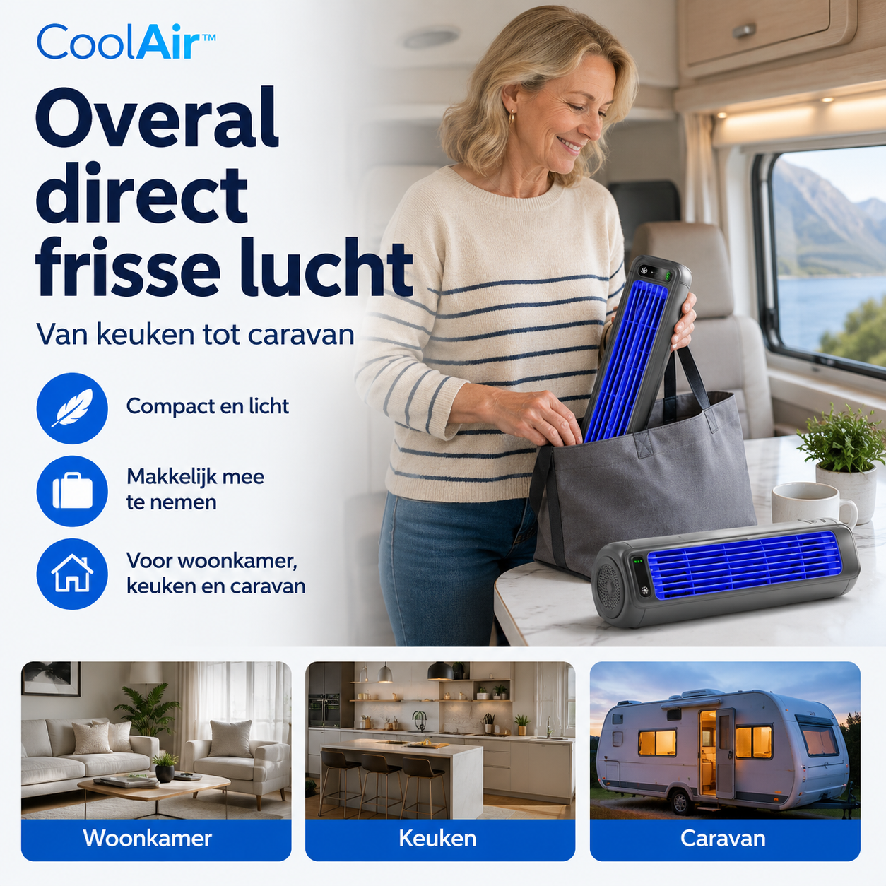 CoolAir™ – Direct een Heerlijk Koel Huis Zonder Gedoe Met Afvoerslangen