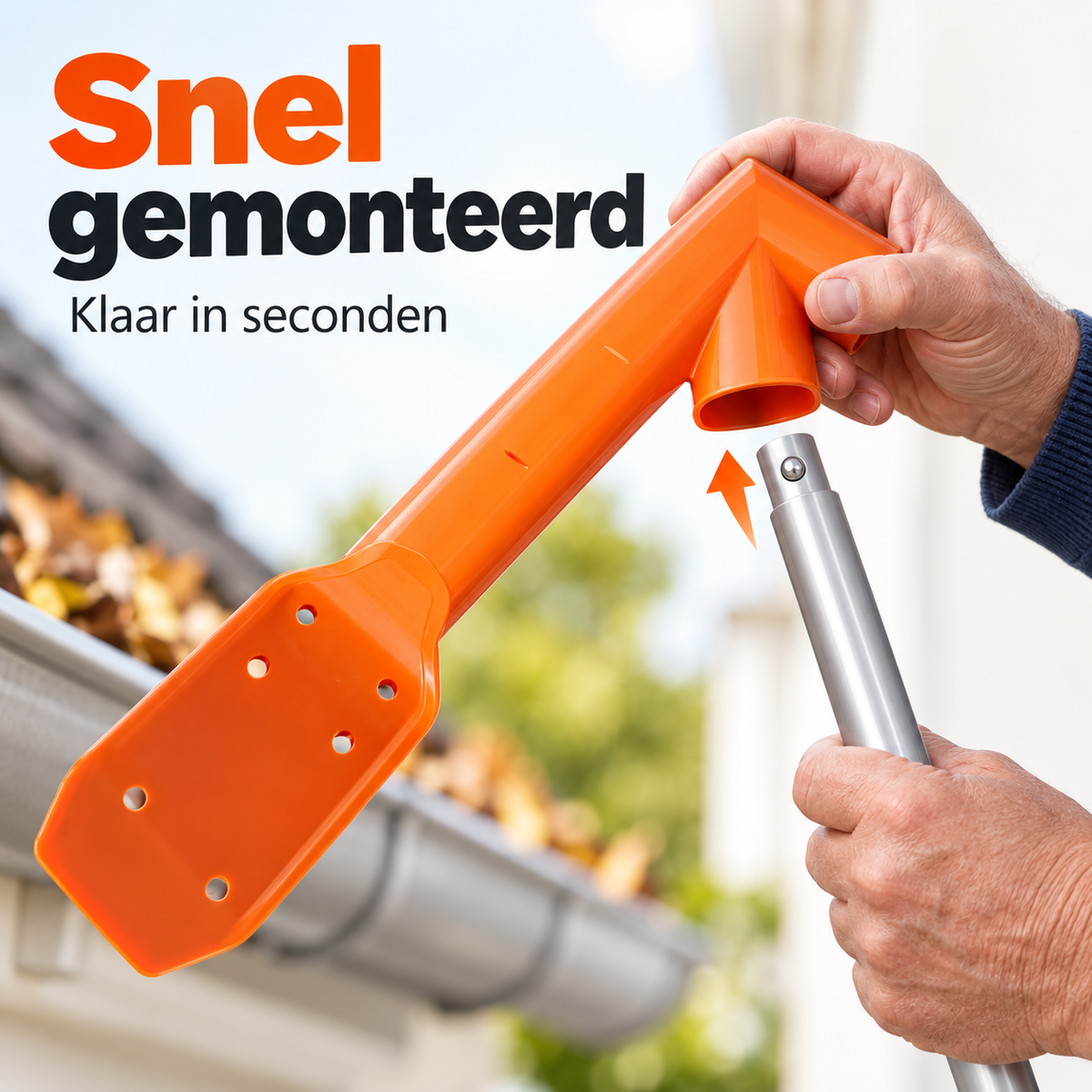 GootGemak™  | Maak uw dakgoot schoon vanaf de grond
