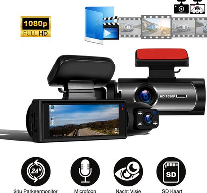 DualCam™ - Dubbele dashcam voor volledig zicht rondom