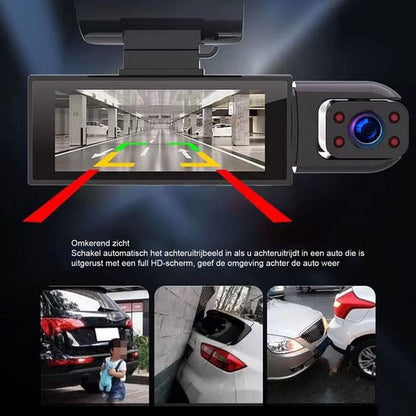 DualCam™ - Dubbele dashcam voor volledig zicht rondom