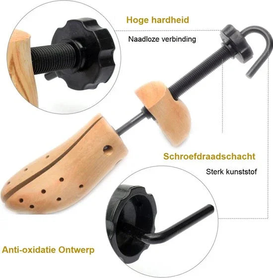Exshoiu Schoenspanners, schoenrekker voor laarzen, laarsrekker voor voeten, een paar verstelbare schoenrekkers schoenverbreder voor enkellaarsjes heren en dames, Large Exshoiu Schoenspanners, schoenrekker voor laarzen, laarsrekker voor voeten, een paar verstelbare schoenrekkers schoenverbreder voor enkellaarsjes heren en dames, Large