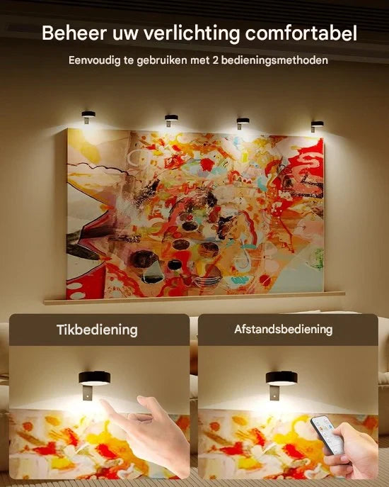 FrameLight | Laat je kunst tot leven komen | 1+2 gratis