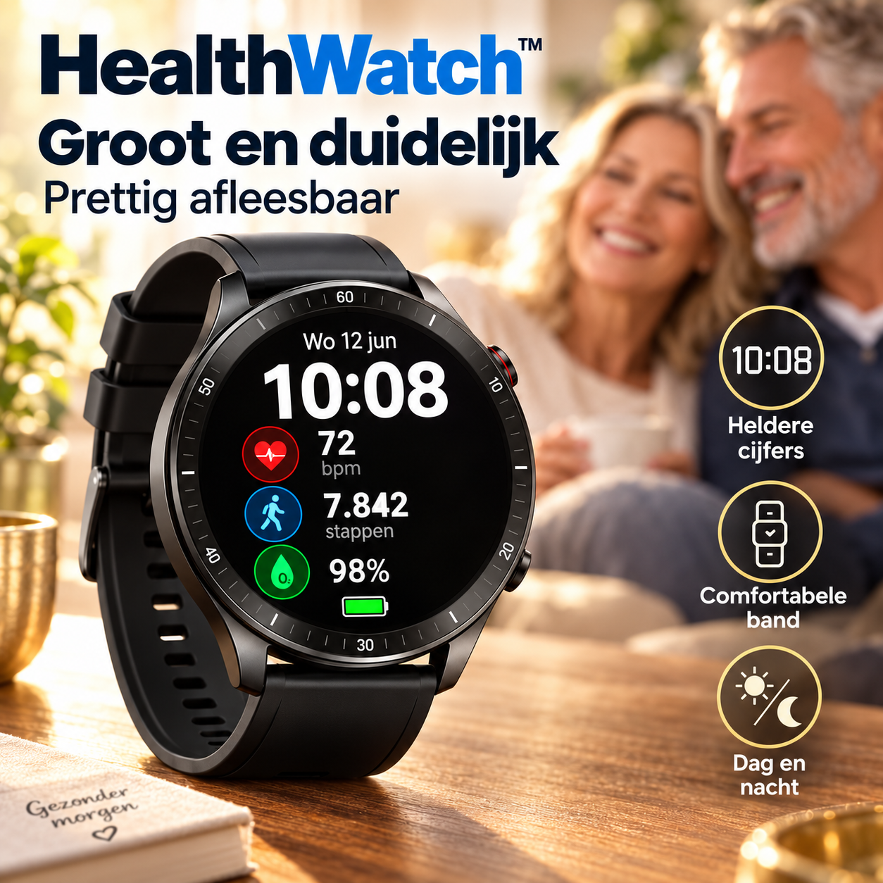 HealthWatch™ | Houd belangrijke bloedwaarden automatisch in de gaten