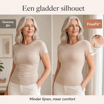 FreeFit™ | De BH-top die traditionele BH's overbodig maakt | 1+1 gratis