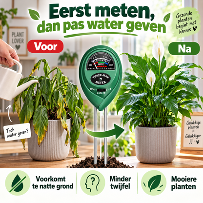 PlantCheck™ | Weet precies wanneer uw planten water, licht of betere grond nodig hebben