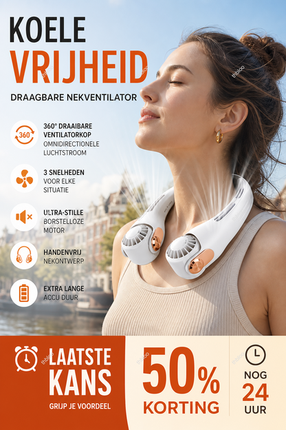 AirBreeze™ | Ontsnap Direct Aan De Verstikkende Zomerhitte