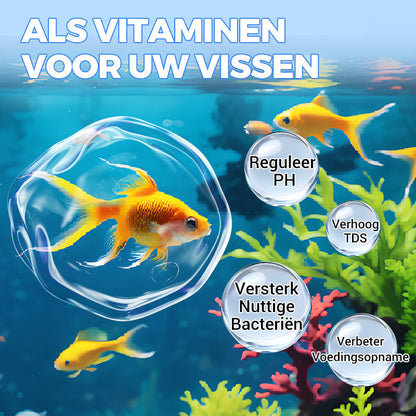 AquaPure™ | Zuivert troebel aquariumwater volledig binnen enkele minuten | 1+2 gratis